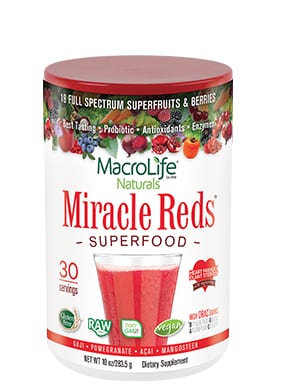 Miracle Reds 10oz 30 Servings