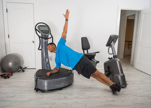 Get a full body workout with power plate pro7 to maximize your training and healing benefits with less effort and in less time!