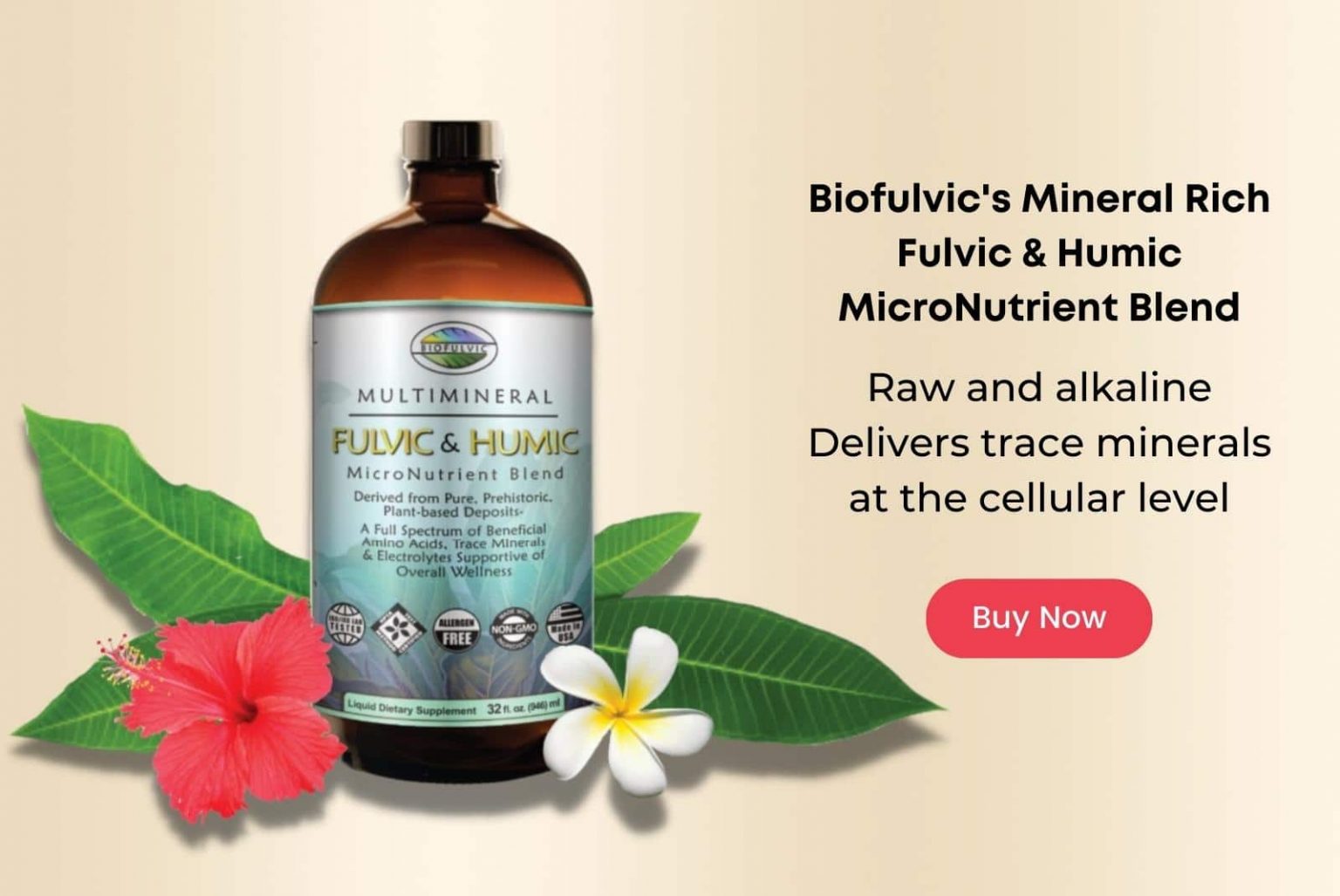 Bio-available, mineral rich fulvic & humic blend; direct sourced, raw and alkaline, this extra strength formula aids in sleep, detox, nutrient absorption, reduces inflammation and delivers trace minerals at the cellular level. Get yours now!