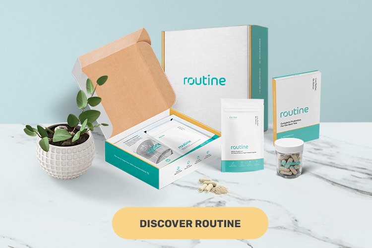 Click here to get Routine — the probiotic created especially for women. It combine the most effective strains of probiotics with ashwagandha in a slow-release capsule to ensure maximum absorption.