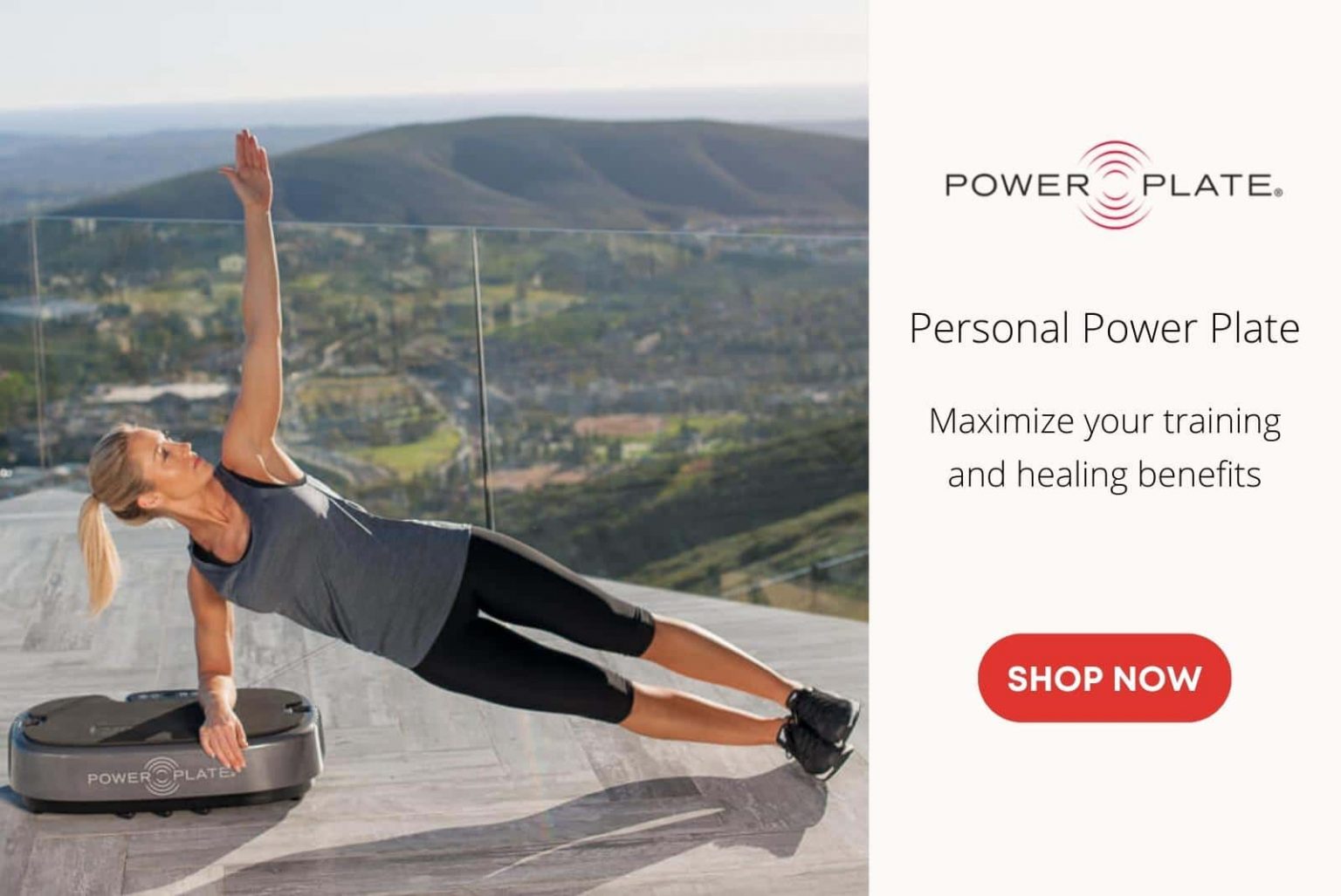 Maximize your training and health benefits with the Personal Power Plate