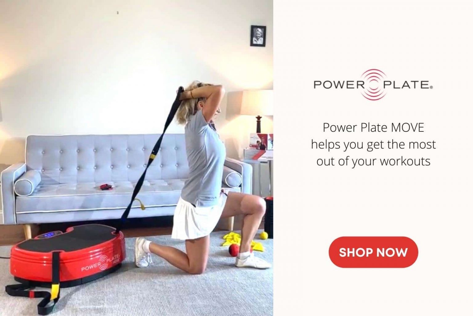 Maximize your training and health benefits with the Power Plate MOVE