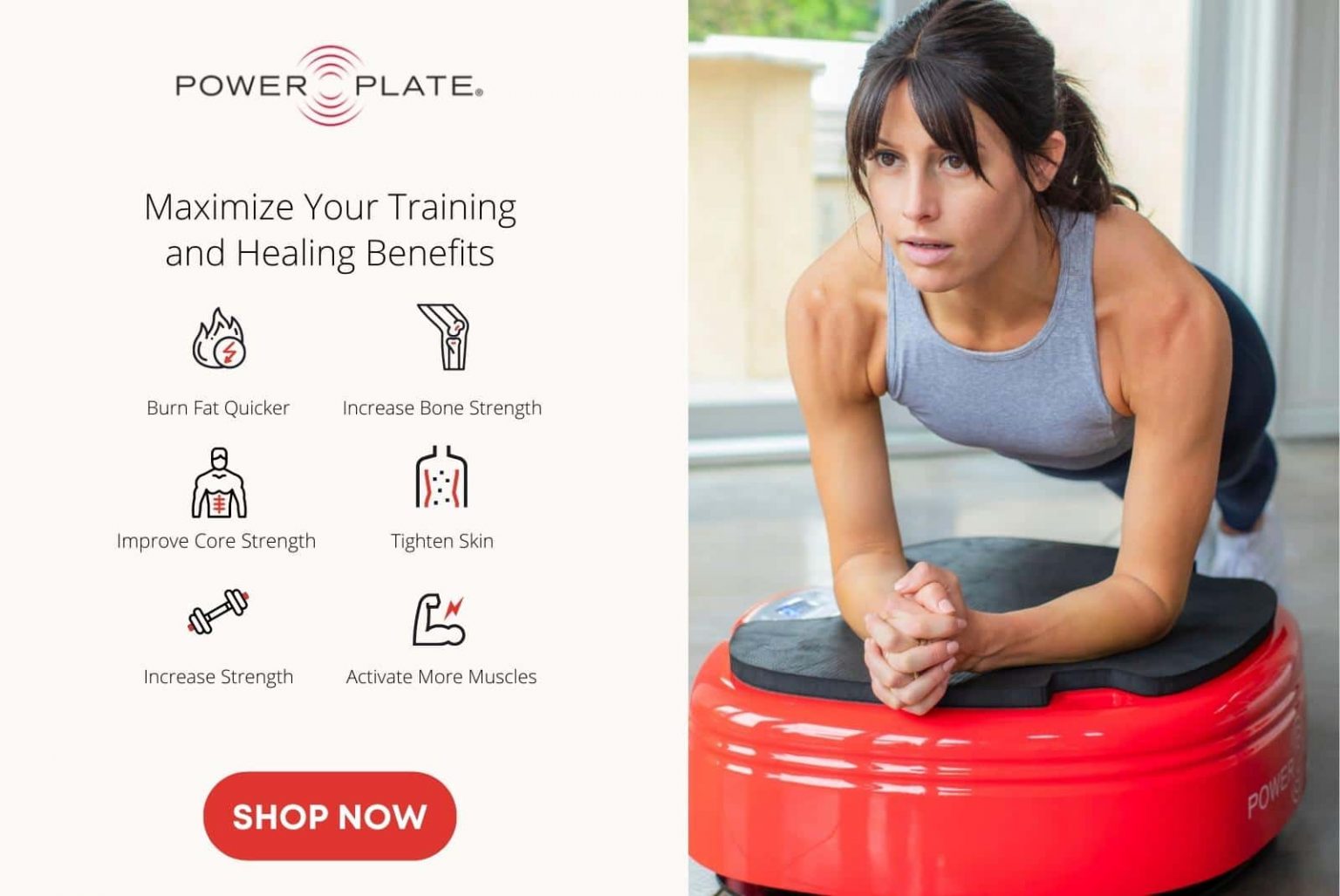Maximize your training and health benefits with the Power Plate MOVE