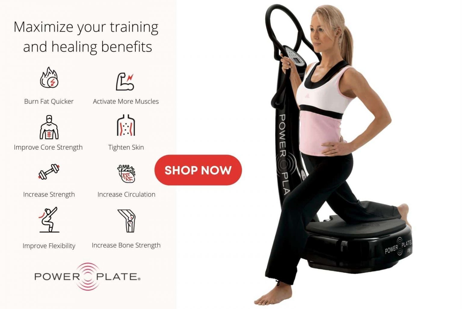 Maximize your training and health benefits with the Power Plate my5