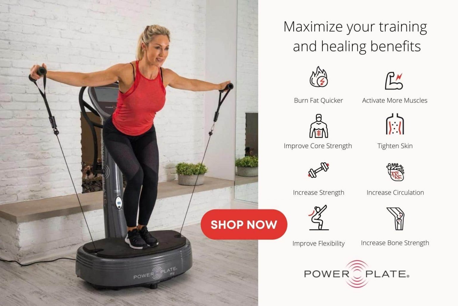 Maximize your training and health benefits with the Power Plate my7