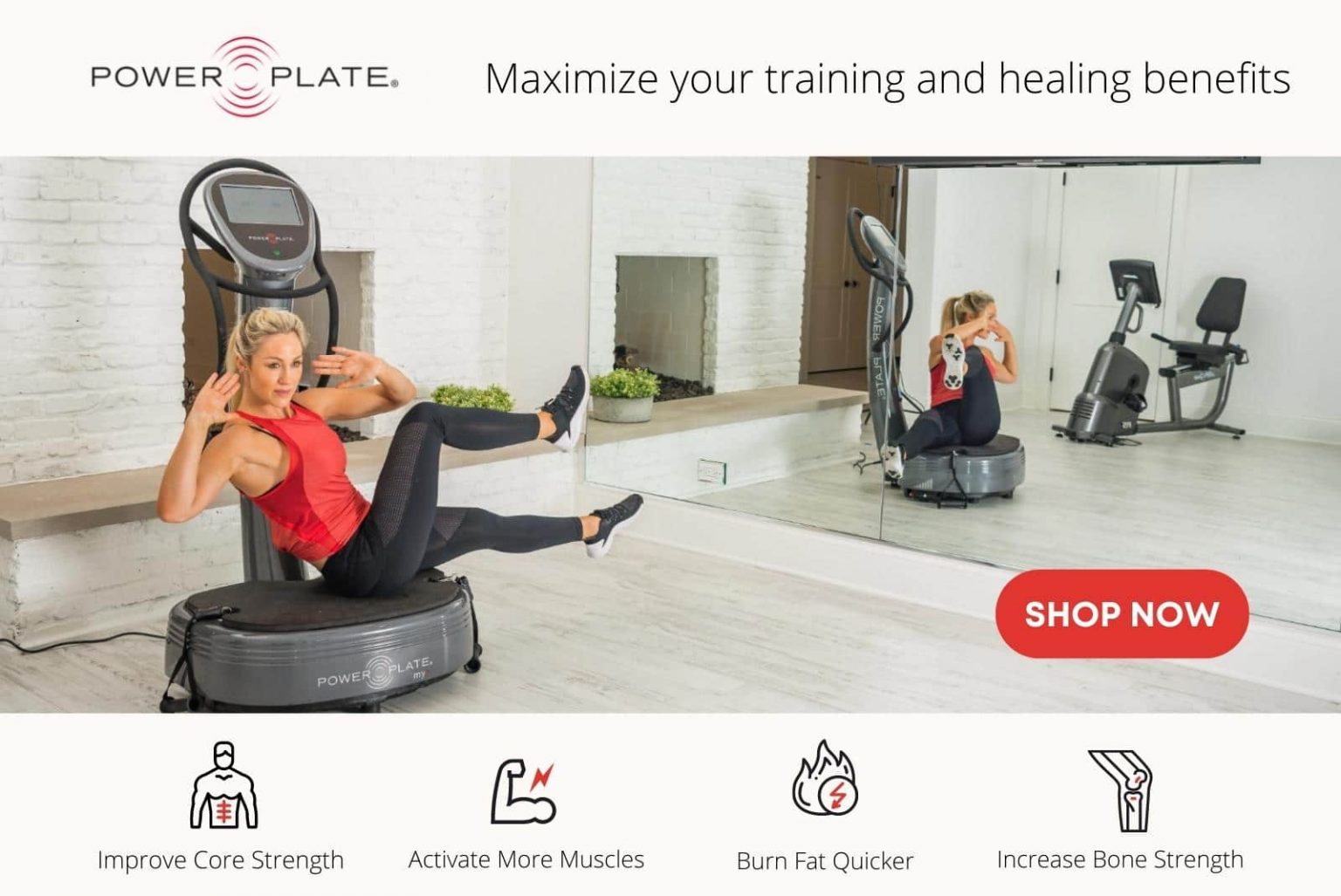 Maximize your training and health benefits with the power plate my7
