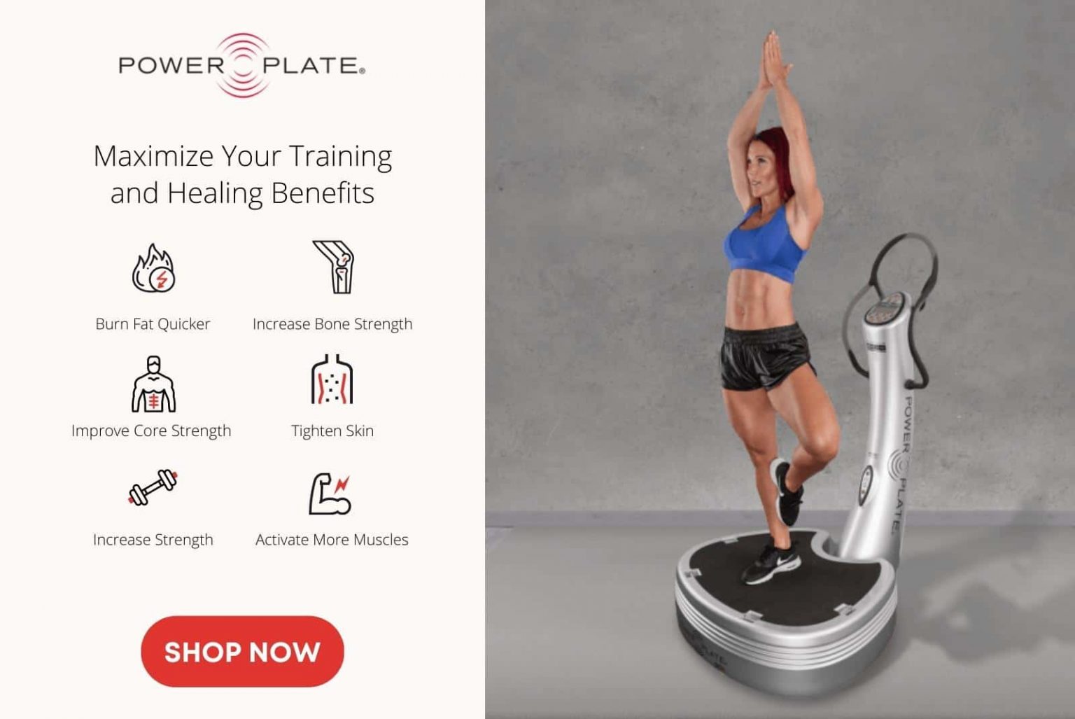 Maximize your training and health benefits with the Power Plate pro5