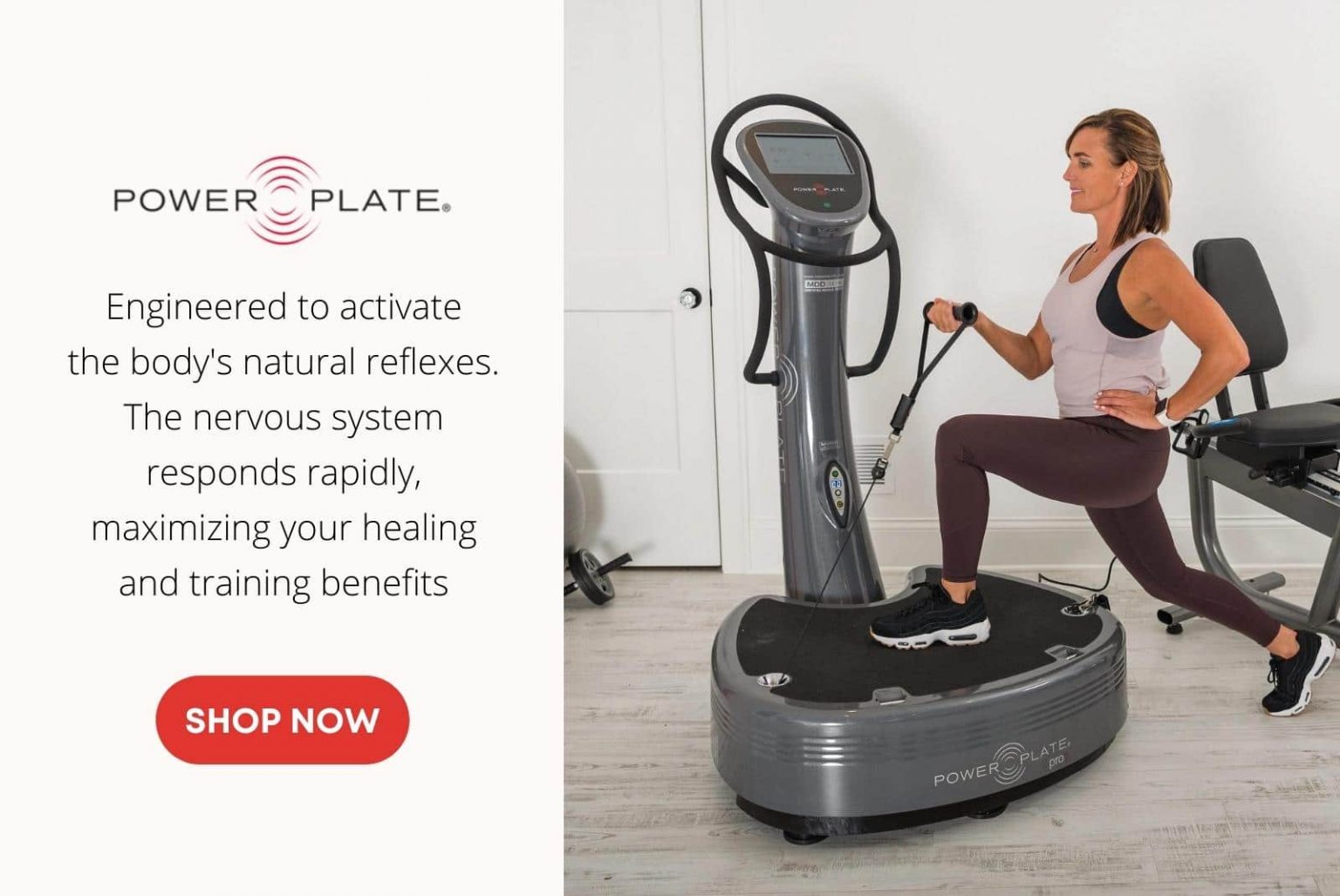Maximize your training and health benefits with the Power Plate pro7