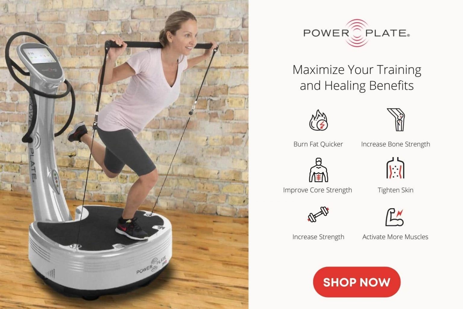 Maximize your training and health benefits with the Power Plate pro7