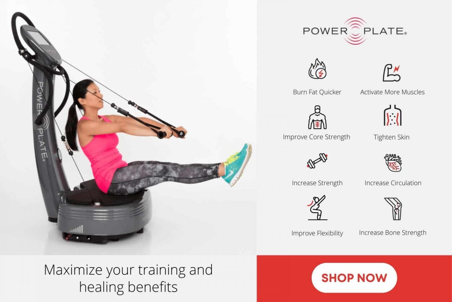 Maximize your training and health benefits with the Power Plate My7