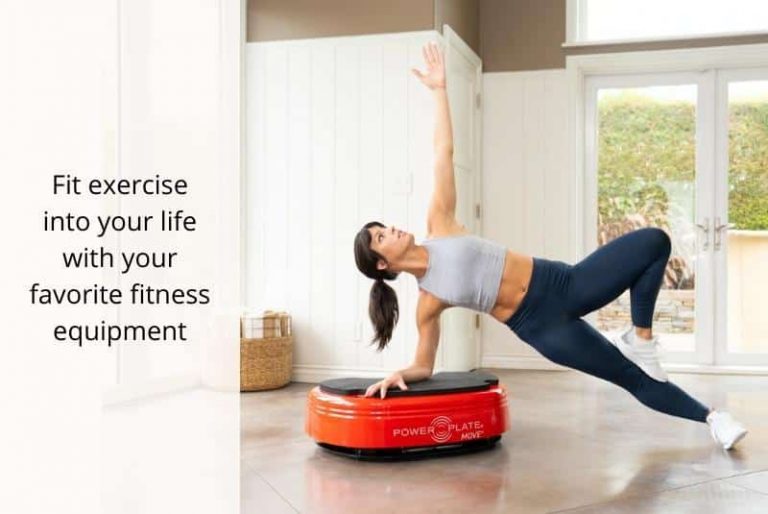 Fit exercise into your life with your favorite fitness equipment