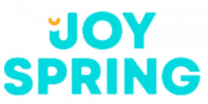 Joy spring light blue logo