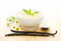 Vegan vanilla cashew yogurt inganielsen getty images